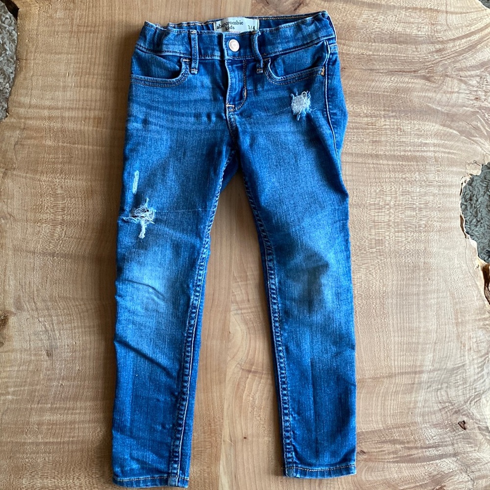 Abercrombie Kids super skinny jeans size 3/4